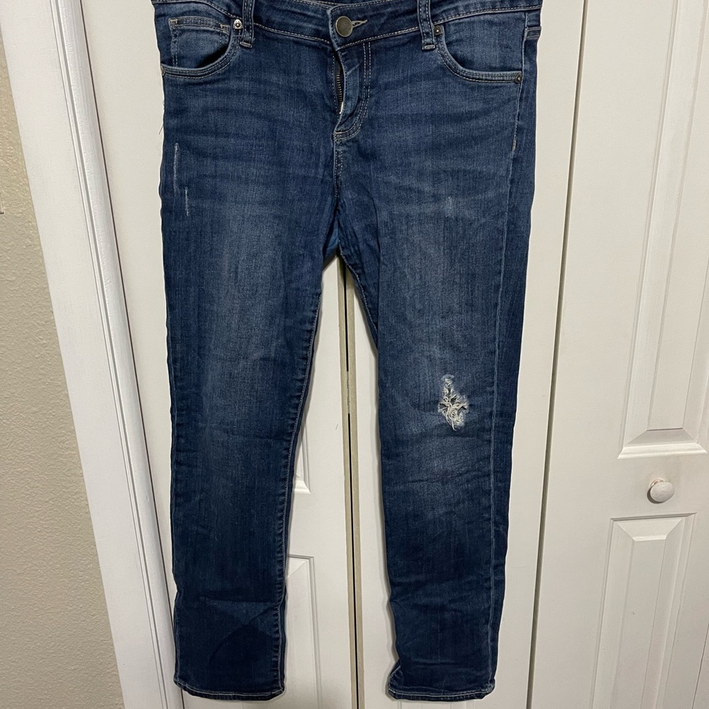 Kut from the cloth distressed skinny Jean size 8